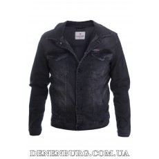 Куртка чоловіча джинсова MUZZO 21-801.999.G.B.2 темно-сіра