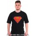 Футболка чоловіча SUPERBLUE oversize 21-7346 чорна
