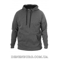 Худі чоловіче SUPERBLUE oversize 22-8541 темно-сіре