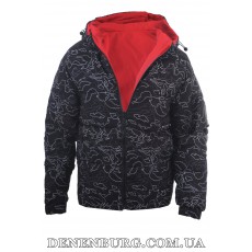  Куртка чоловіча єврозіма KAIFANGELU 25-9113 68 чорно-червона