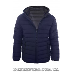 Куртка чоловіча єврозіма KAIFANGELU 22-H6012 темно-синя