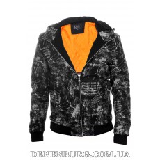 Куртка чоловіча демісезонна ATE 22-8873 чорна