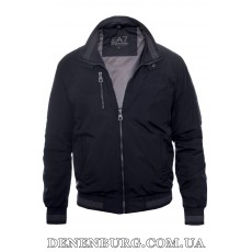 Куртка-вітровка чоловіча ARMANI 22-5124 темно-синя