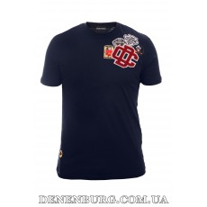 Футболка чоловіча DSQUARED2 22-D-145 темно-синя