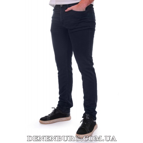 Джинси чоловічі STEFANO RICCI 22-3176 темно-сині