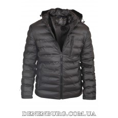 Куртка чоловіча демісезонна FUDIAO 23-5832 (B) чорна