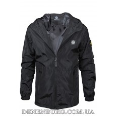 Куртка-вітровка чоловіча STONE ISLAND 23-1009-1 чорна