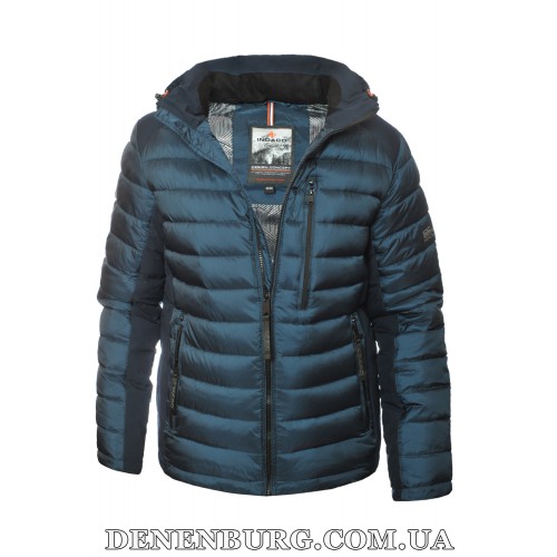 Куртка чоловіча зимова INDACO 23-IC775CQ (23-IC775CQB) бірюзова
