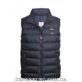 Жилет чоловічий AERONAUTICA MILITARE 24-6108 темно-синій