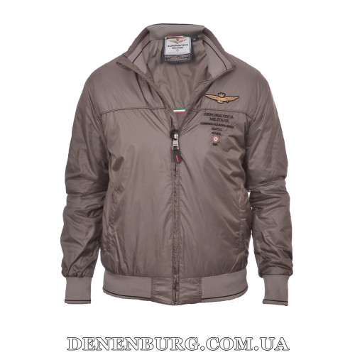  Куртка чоловіча демісезонна AERONAUTICA MILITARE 24-9062 коричнева