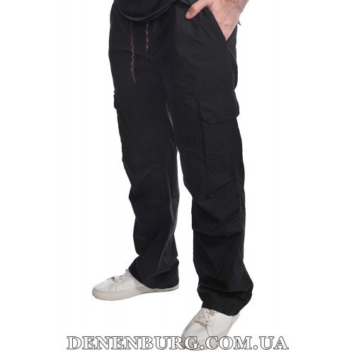 Брюки чоловічі BLACKZI 24-8167 чорні