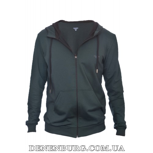 Кофта спортивна чоловіча CALVIN KLEIN 24-0041-1 темно-зелена