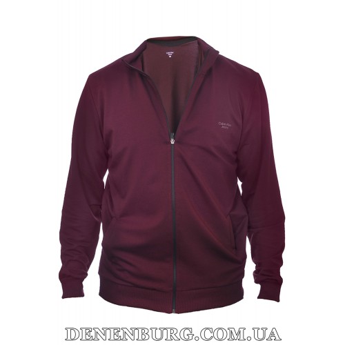 Кофта спортивна чоловіча CALVIN KLEIN 24-0042-1 бордова