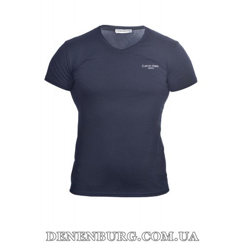 Футболка чоловіча CALVIN KLEIN 24-1000 темно-синя