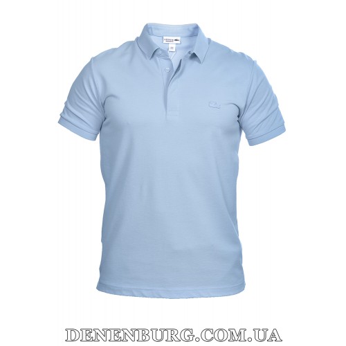  Футболка-поло чоловіча LACOSTE 25-260-28 блакитна