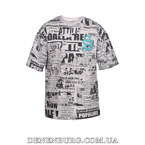 Костюм літній чоловічий MAKSIM oversize 24-8031 світло-сірий