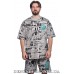 Костюм літній чоловічий MAKSIM oversize 24-8031 світло-сірий
