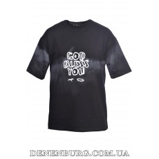 Костюм літній чоловічий MAKSIM oversize 24-8034 чорний