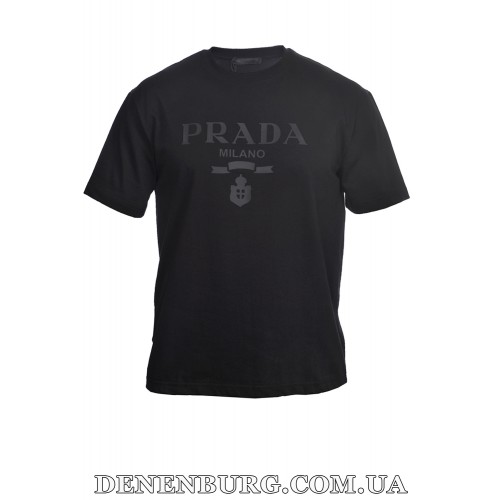 Футболка чоловіча PRADA 24-2920 чорна