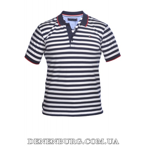 Футболка-поло чоловіча TOMMY HILFIGER 24-247-01 темно-синя