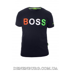 Футболка чоловіча HUGO BOSS 22-Y-8005 темно-синя